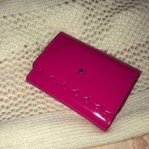 Pink kate spade wallet